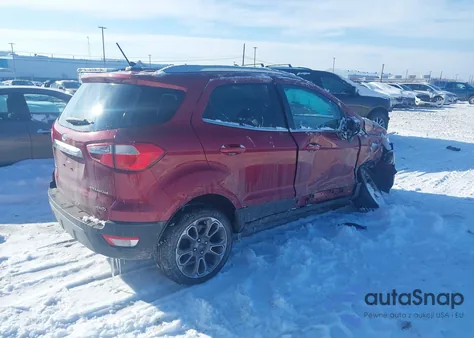 2020 Ford Ecosport Titanium z USA, uszkodzony, nr VIN MAJ6S3KLXLC317595